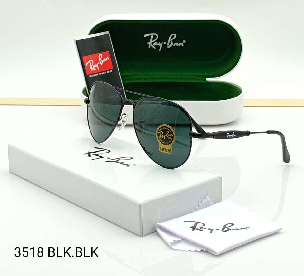 Luxury Black Shades #3518