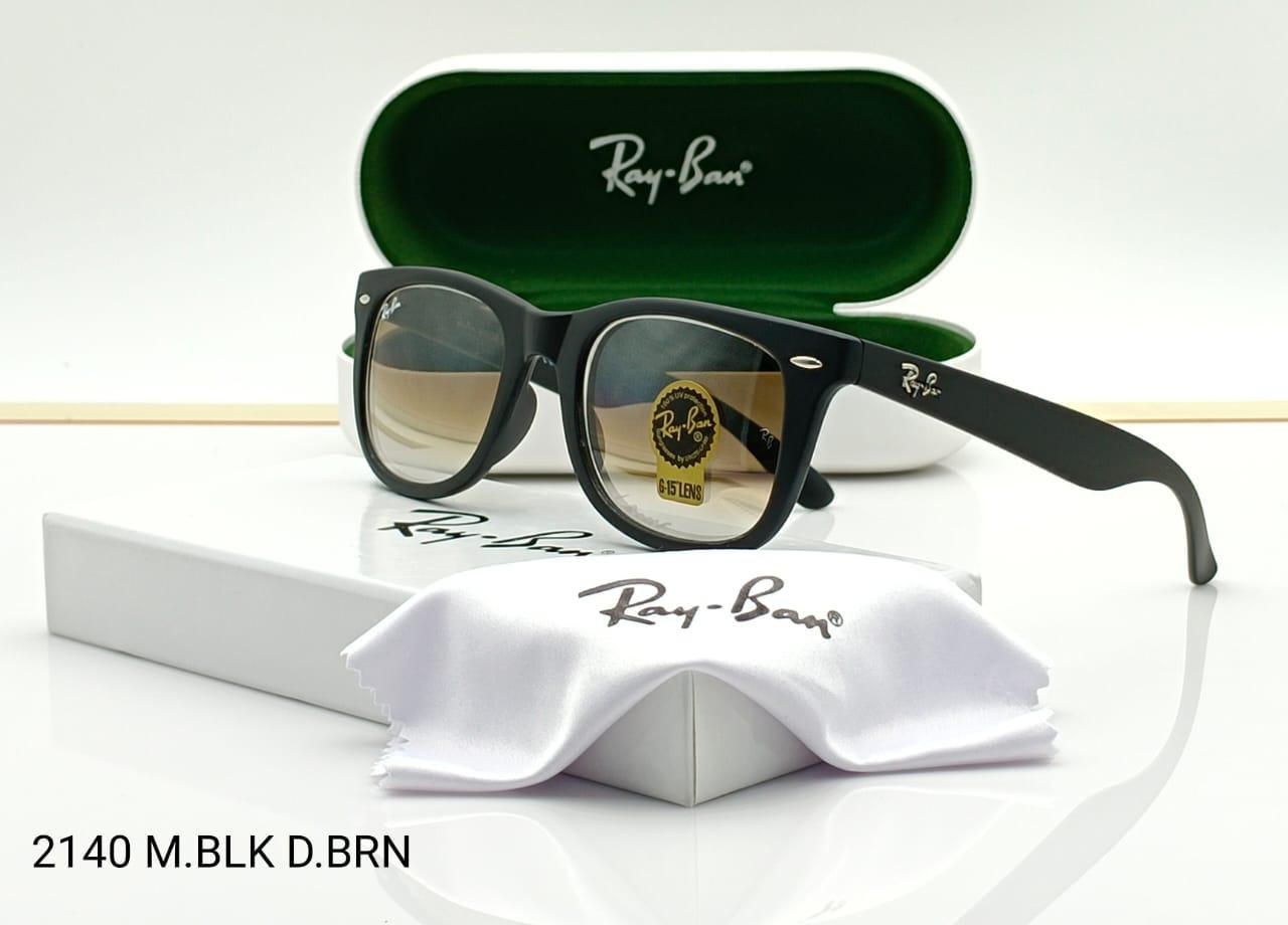 WAYFARER LUXURY BLACKBROWN SHADES #2140
